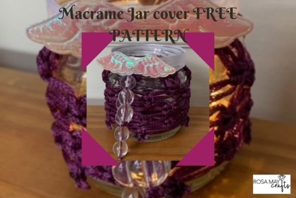 Download Macrame Jar Cover FREE Pattern - Free pattern Collection