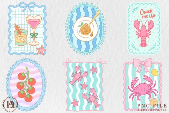 Download Coastal Mediterranean Poster PNG Bundle - Coast Collection
