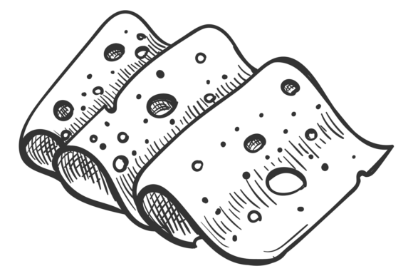 Download Swiss Cheese Slices Sketch. Tasty Edam C - Edam Collection