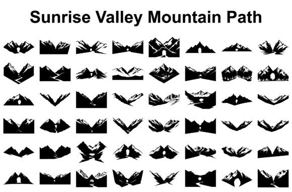 Download Sunrise Valley Mountain Path - Sunrise Collection