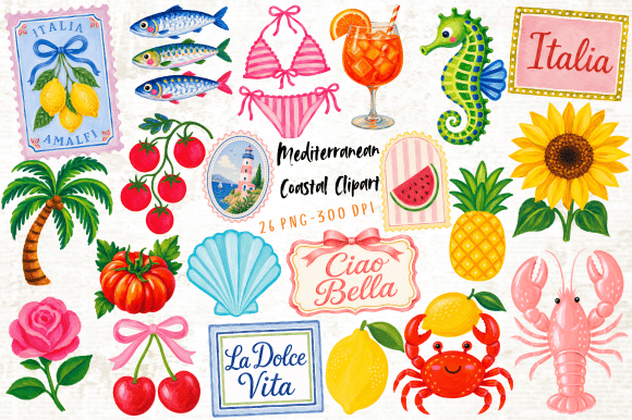 Download Mediterranean Coastal Clipart PNG - Coast Collection