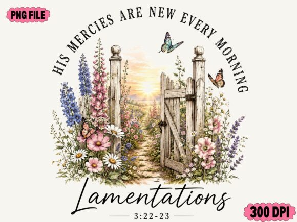 Download Christian Sunrise Garden PNG Sublimation - Sunrise Collection